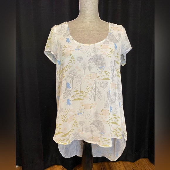 Disney Alice in Wonderland Blouse - Picture 1 of 5